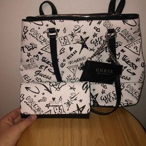 Guess Tote and Wallet